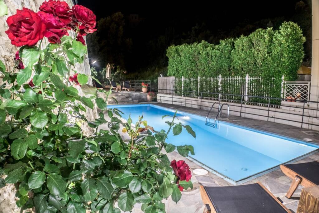Villa Ventus, 40Sqm Private Pool & Hot Tub! Roussospítion Exterior photo
